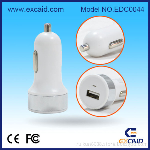 Small Round CE USB Car Charger